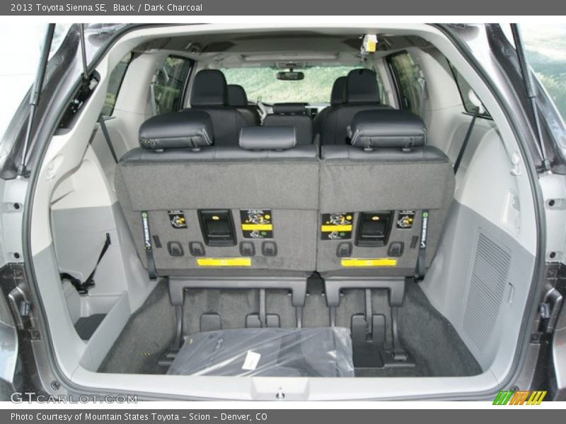  2013 Sienna SE Trunk