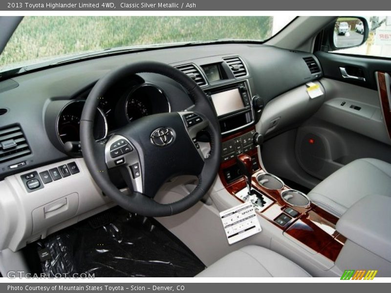  2013 Highlander Limited 4WD Ash Interior