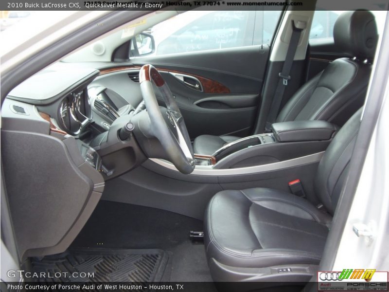 Quicksilver Metallic / Ebony 2010 Buick LaCrosse CXS