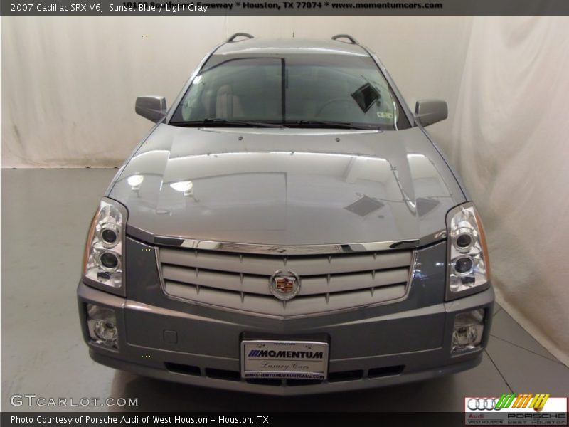 Sunset Blue / Light Gray 2007 Cadillac SRX V6