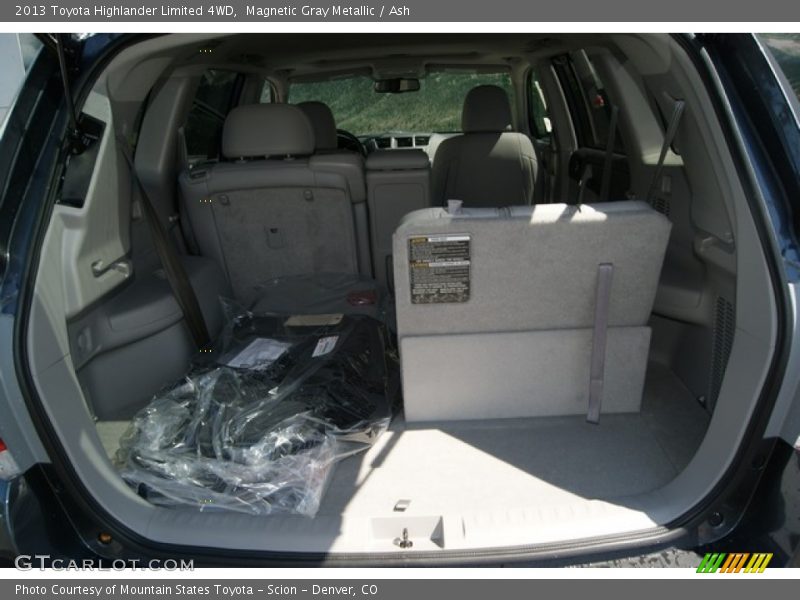 Magnetic Gray Metallic / Ash 2013 Toyota Highlander Limited 4WD