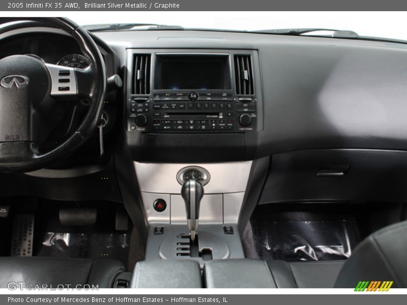 Brilliant Silver Metallic / Graphite 2005 Infiniti FX 35 AWD