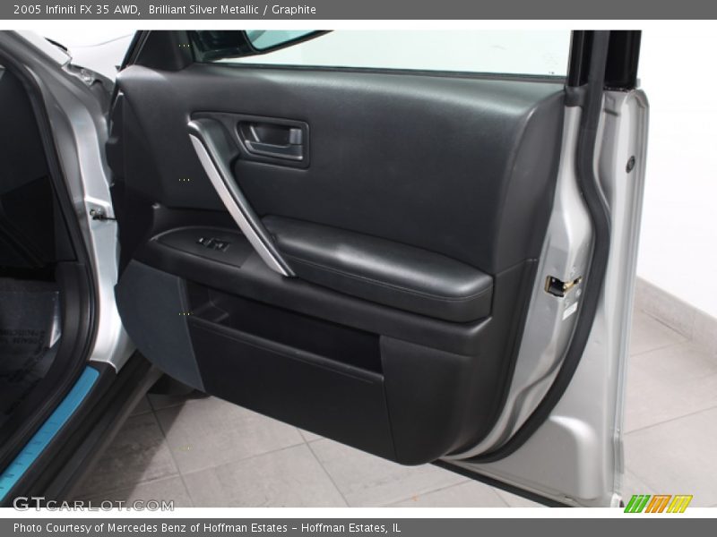 Brilliant Silver Metallic / Graphite 2005 Infiniti FX 35 AWD