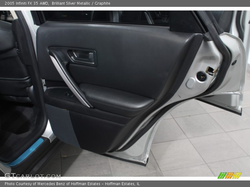 Brilliant Silver Metallic / Graphite 2005 Infiniti FX 35 AWD
