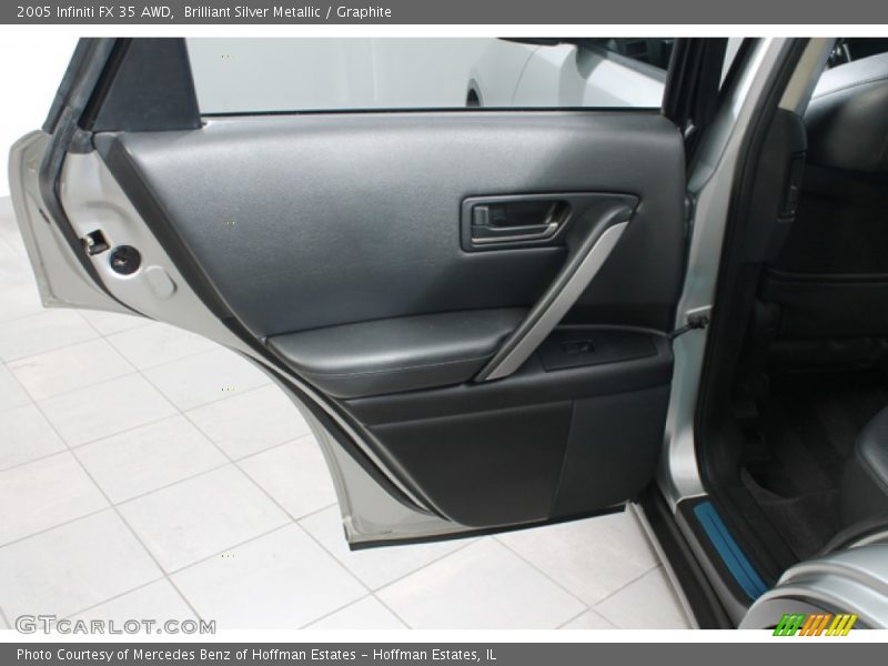 Brilliant Silver Metallic / Graphite 2005 Infiniti FX 35 AWD