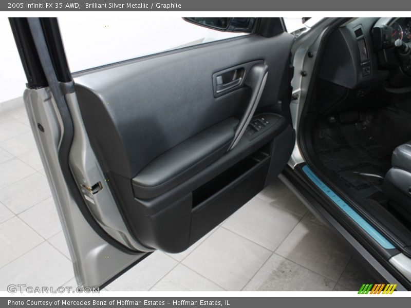 Brilliant Silver Metallic / Graphite 2005 Infiniti FX 35 AWD