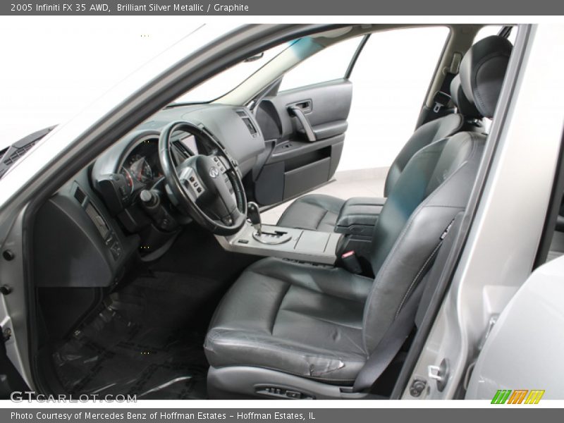 Brilliant Silver Metallic / Graphite 2005 Infiniti FX 35 AWD