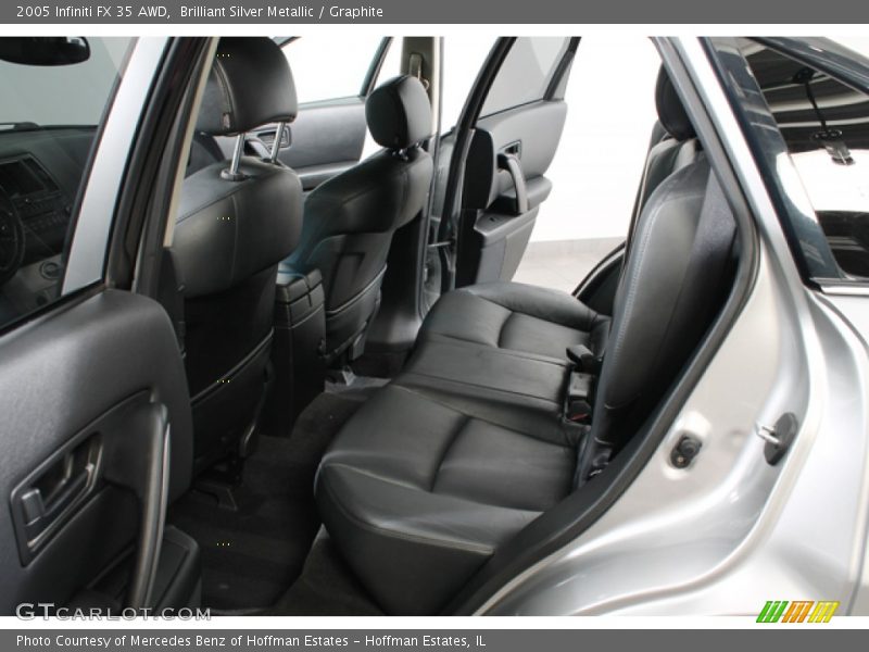 Brilliant Silver Metallic / Graphite 2005 Infiniti FX 35 AWD