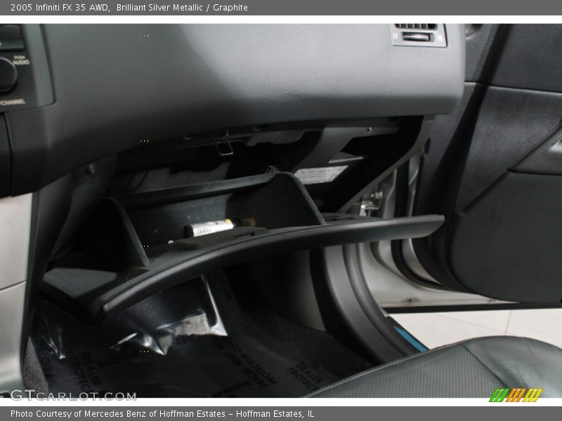 Brilliant Silver Metallic / Graphite 2005 Infiniti FX 35 AWD