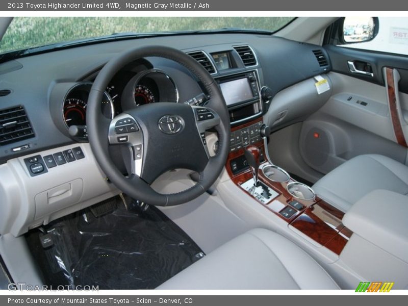 Ash Interior - 2013 Highlander Limited 4WD 