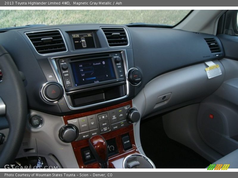 Magnetic Gray Metallic / Ash 2013 Toyota Highlander Limited 4WD