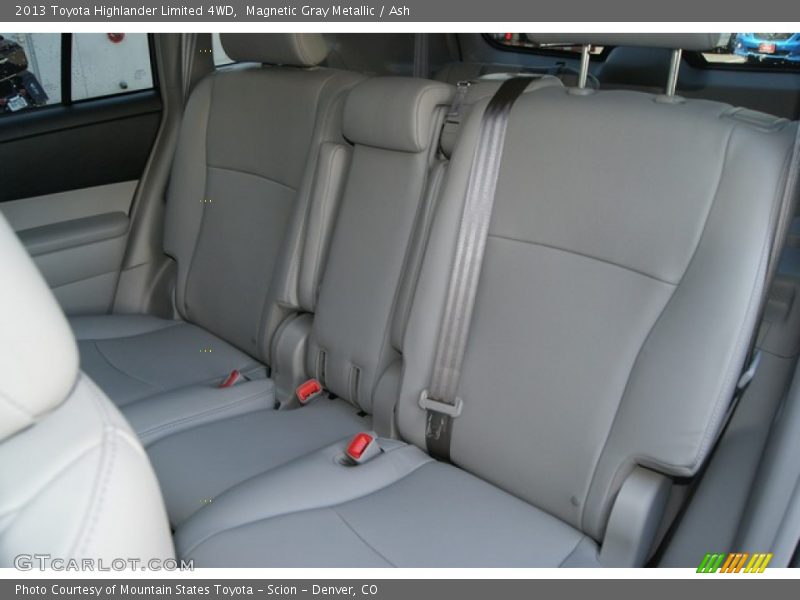 Magnetic Gray Metallic / Ash 2013 Toyota Highlander Limited 4WD