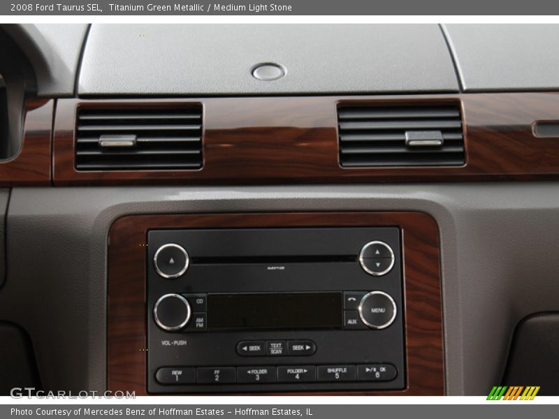 Titanium Green Metallic / Medium Light Stone 2008 Ford Taurus SEL