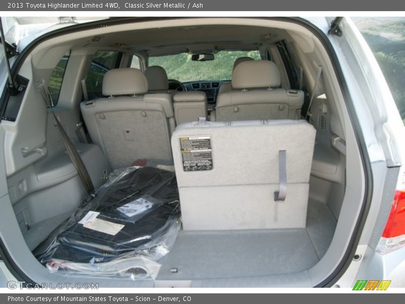 Classic Silver Metallic / Ash 2013 Toyota Highlander Limited 4WD