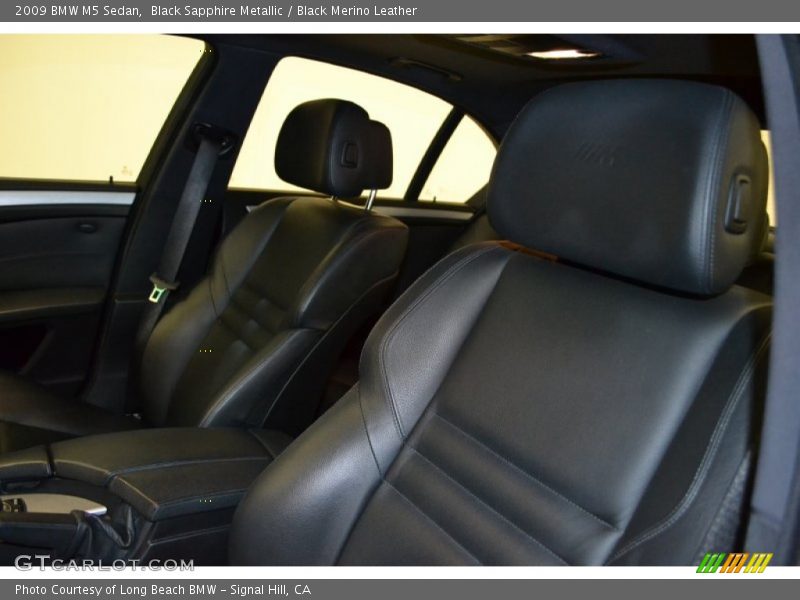 Black Sapphire Metallic / Black Merino Leather 2009 BMW M5 Sedan