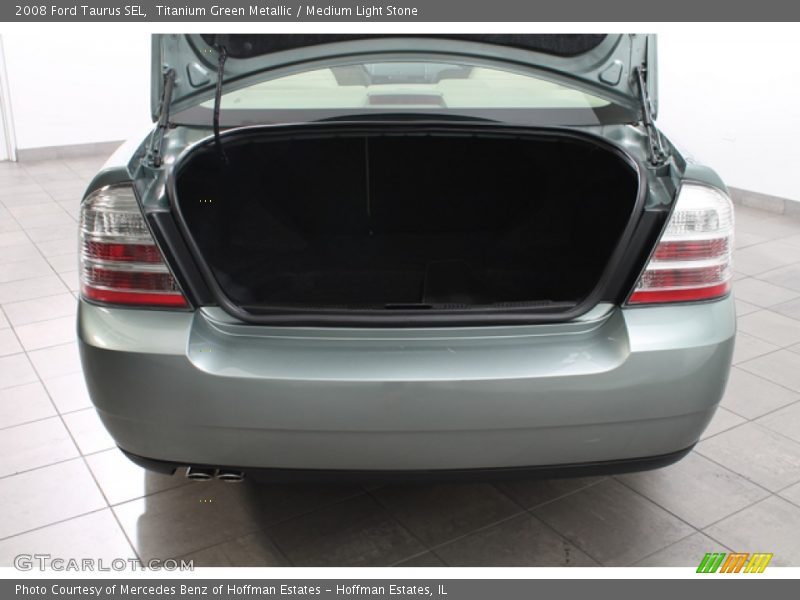 Titanium Green Metallic / Medium Light Stone 2008 Ford Taurus SEL