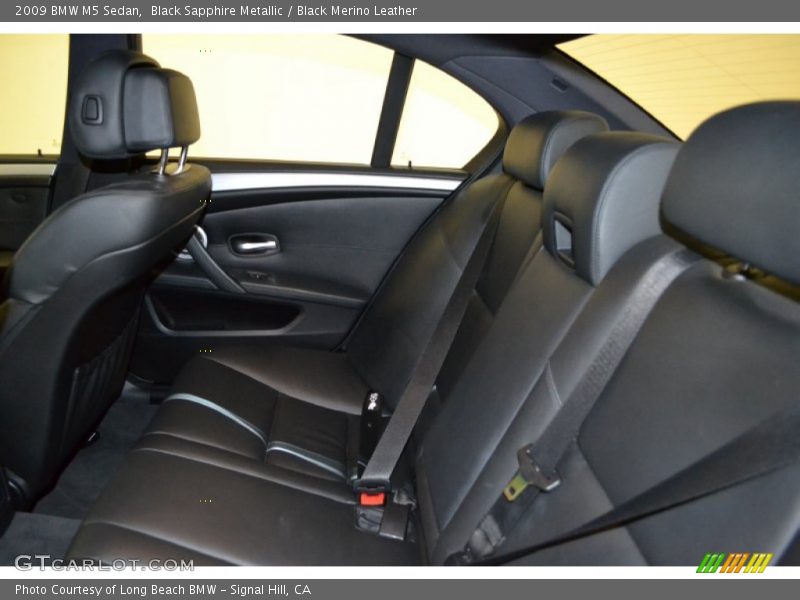 Black Sapphire Metallic / Black Merino Leather 2009 BMW M5 Sedan