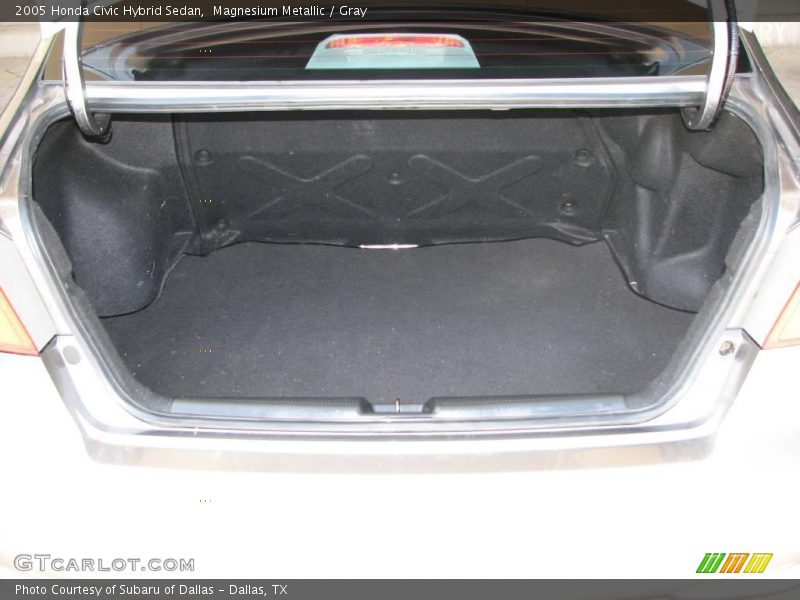 Magnesium Metallic / Gray 2005 Honda Civic Hybrid Sedan