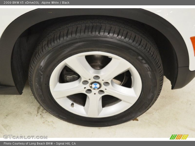 Alpine White / Black 2009 BMW X5 xDrive30i