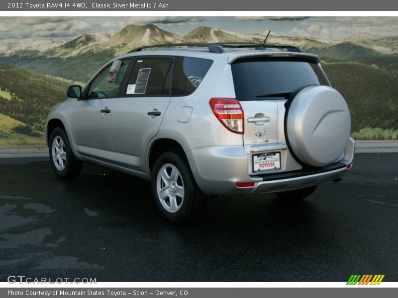 Classic Silver Metallic / Ash 2012 Toyota RAV4 I4 4WD