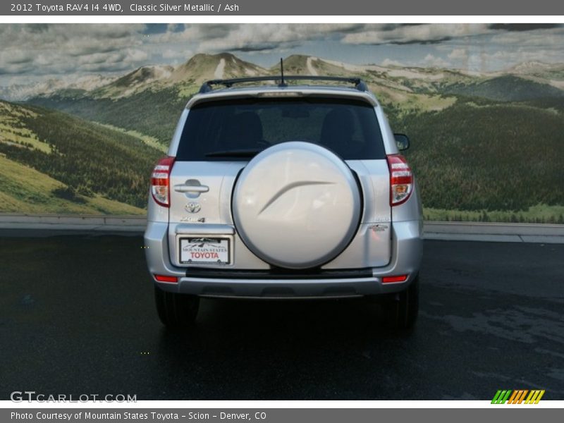 Classic Silver Metallic / Ash 2012 Toyota RAV4 I4 4WD