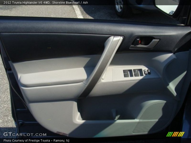 Shoreline Blue Pearl / Ash 2012 Toyota Highlander V6 4WD