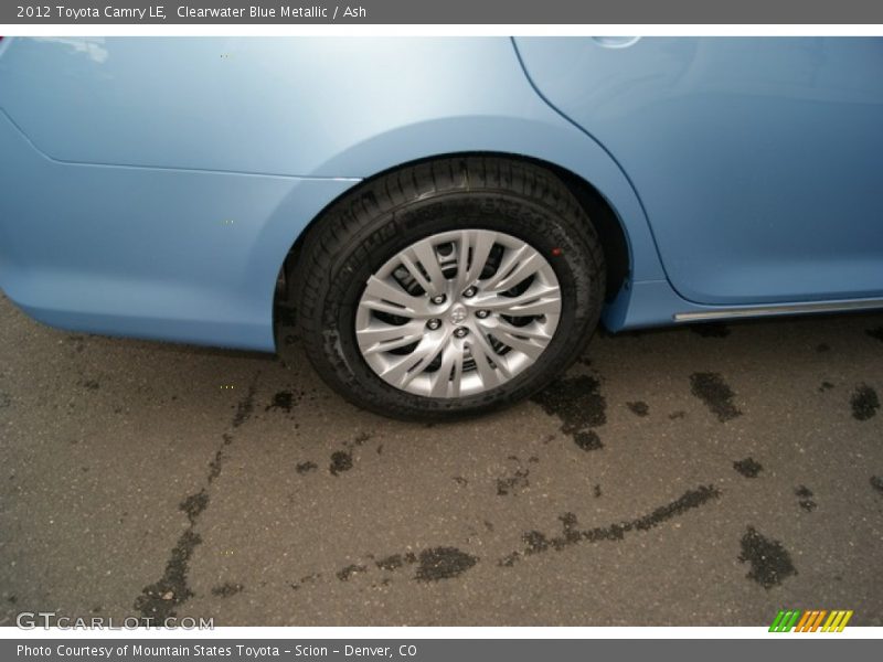 Clearwater Blue Metallic / Ash 2012 Toyota Camry LE