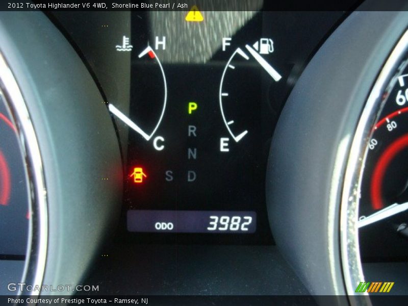 Shoreline Blue Pearl / Ash 2012 Toyota Highlander V6 4WD