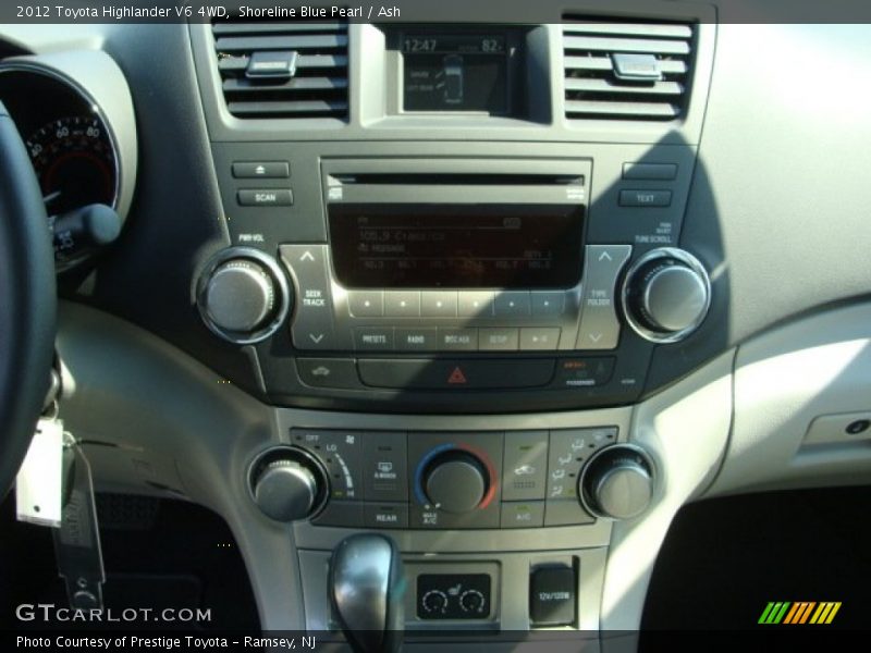 Shoreline Blue Pearl / Ash 2012 Toyota Highlander V6 4WD