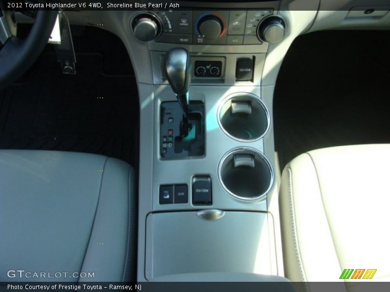 Shoreline Blue Pearl / Ash 2012 Toyota Highlander V6 4WD