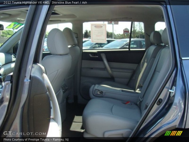 Shoreline Blue Pearl / Ash 2012 Toyota Highlander V6 4WD