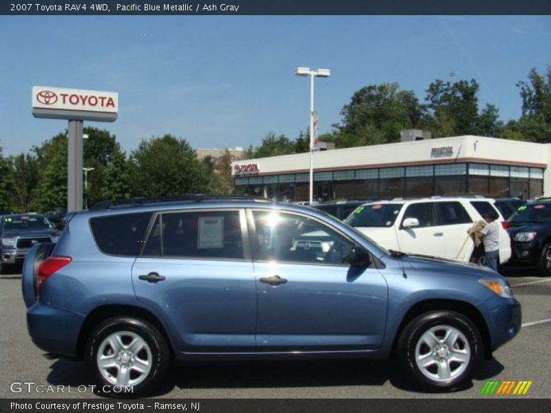 Pacific Blue Metallic / Ash Gray 2007 Toyota RAV4 4WD