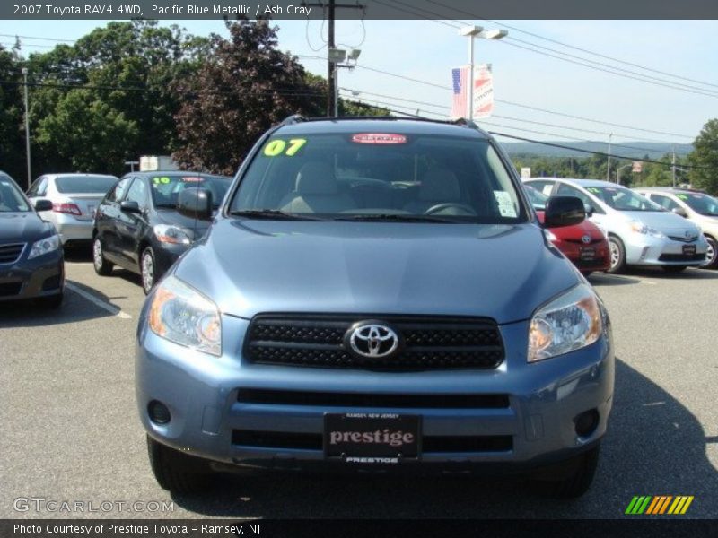 Pacific Blue Metallic / Ash Gray 2007 Toyota RAV4 4WD