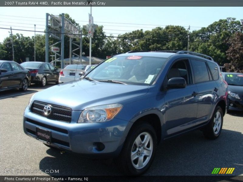 Pacific Blue Metallic / Ash Gray 2007 Toyota RAV4 4WD