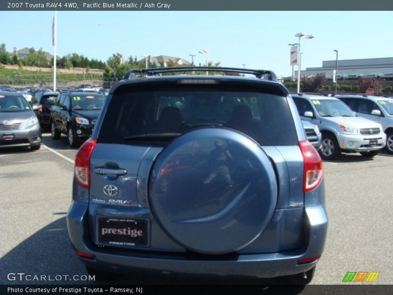 Pacific Blue Metallic / Ash Gray 2007 Toyota RAV4 4WD