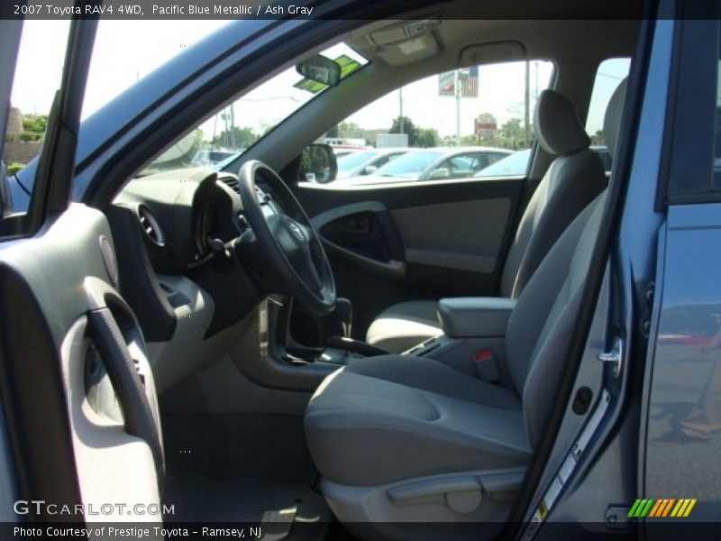 Pacific Blue Metallic / Ash Gray 2007 Toyota RAV4 4WD