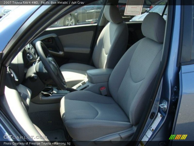 Pacific Blue Metallic / Ash Gray 2007 Toyota RAV4 4WD