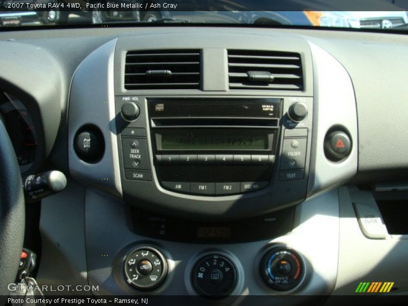 Pacific Blue Metallic / Ash Gray 2007 Toyota RAV4 4WD