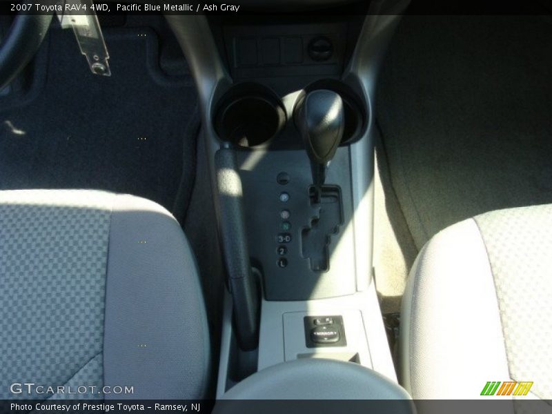 Pacific Blue Metallic / Ash Gray 2007 Toyota RAV4 4WD