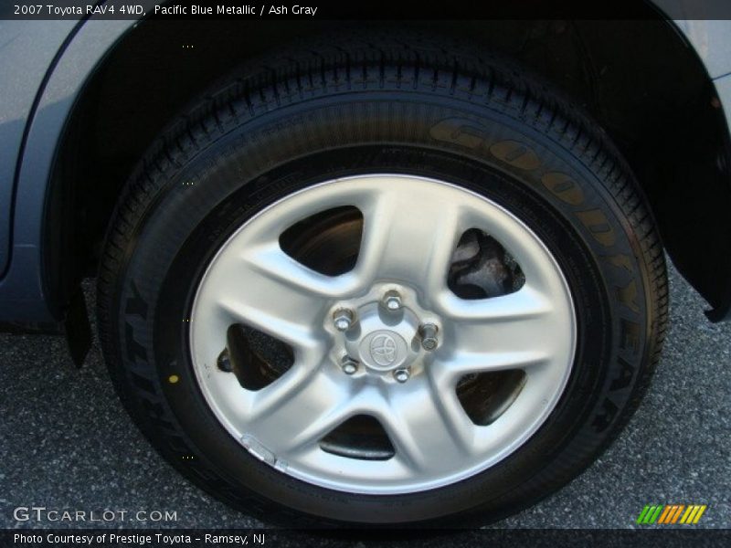 Pacific Blue Metallic / Ash Gray 2007 Toyota RAV4 4WD