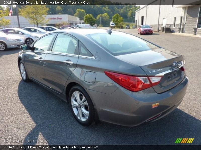 Harbor Gray Metallic / Gray 2013 Hyundai Sonata Limited