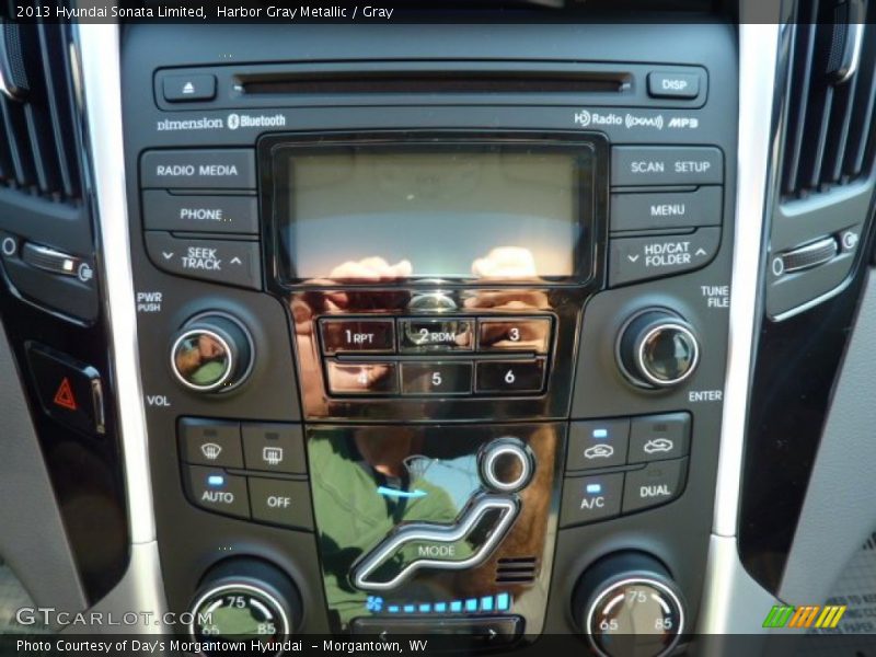 Harbor Gray Metallic / Gray 2013 Hyundai Sonata Limited