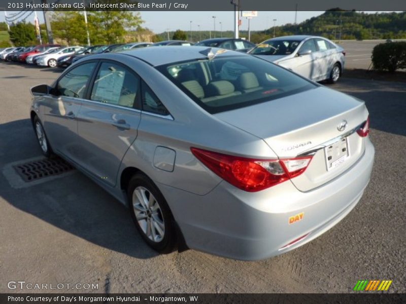 Iridescent Silver Blue Pearl / Gray 2013 Hyundai Sonata GLS