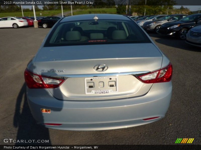 Iridescent Silver Blue Pearl / Gray 2013 Hyundai Sonata GLS