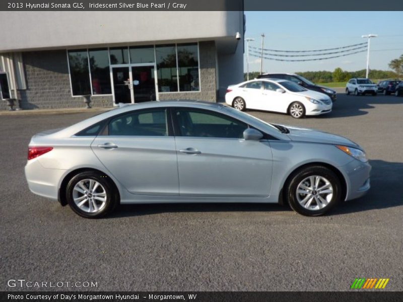Iridescent Silver Blue Pearl / Gray 2013 Hyundai Sonata GLS
