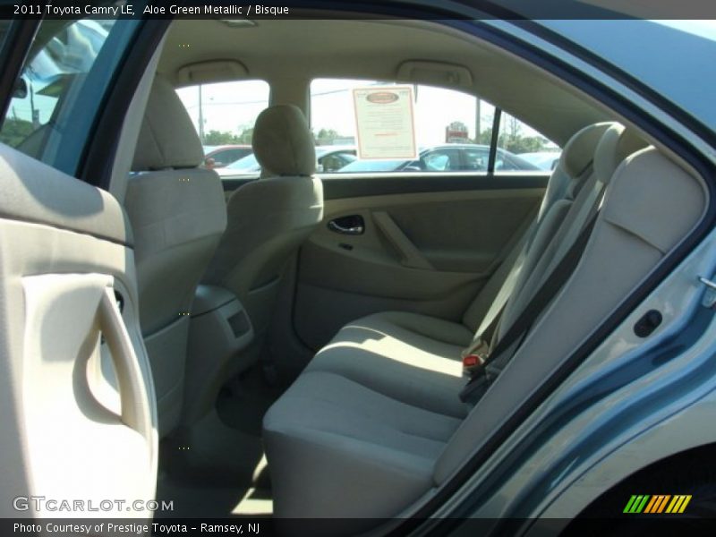 Aloe Green Metallic / Bisque 2011 Toyota Camry LE