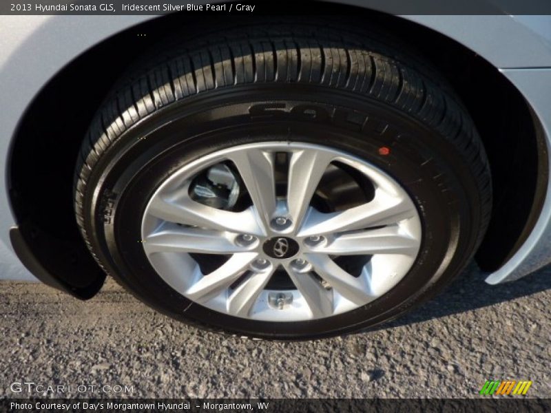 Iridescent Silver Blue Pearl / Gray 2013 Hyundai Sonata GLS