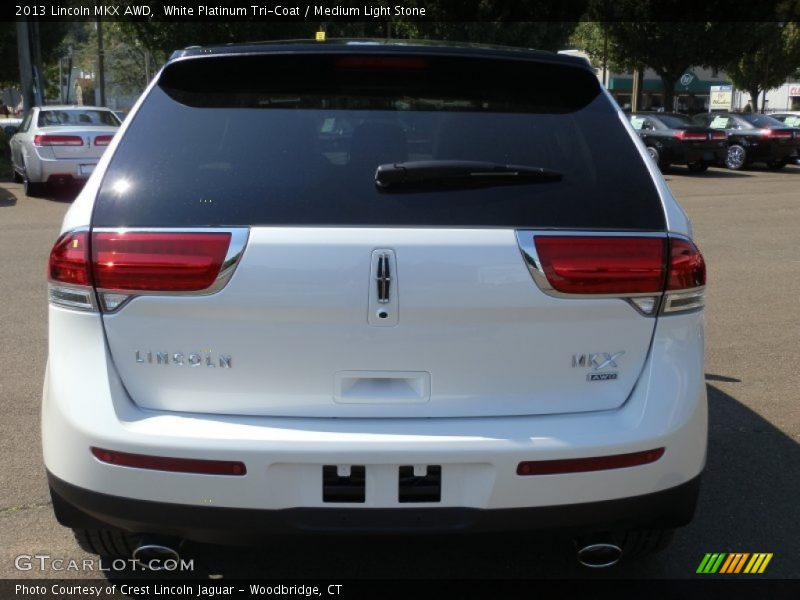 White Platinum Tri-Coat / Medium Light Stone 2013 Lincoln MKX AWD