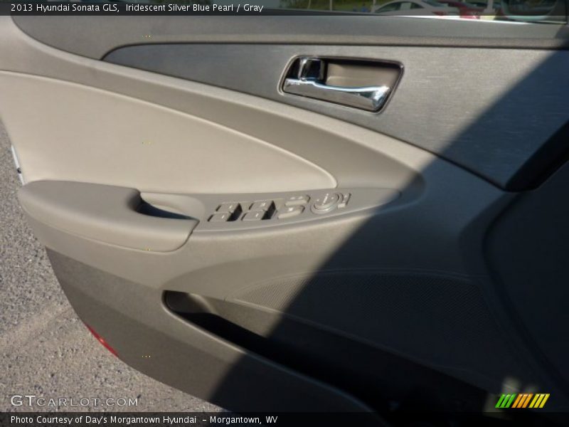 Iridescent Silver Blue Pearl / Gray 2013 Hyundai Sonata GLS