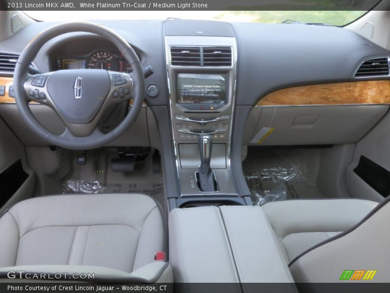 Dashboard of 2013 MKX AWD
